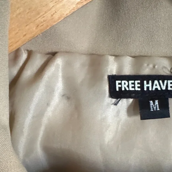 Cropped Khaki Utility Jacket - Women - Picture 6 of 6